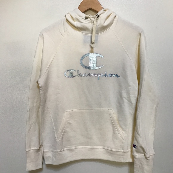 Champion Tops - Champion Chalk White Fleece Pullover Women’s Sz S